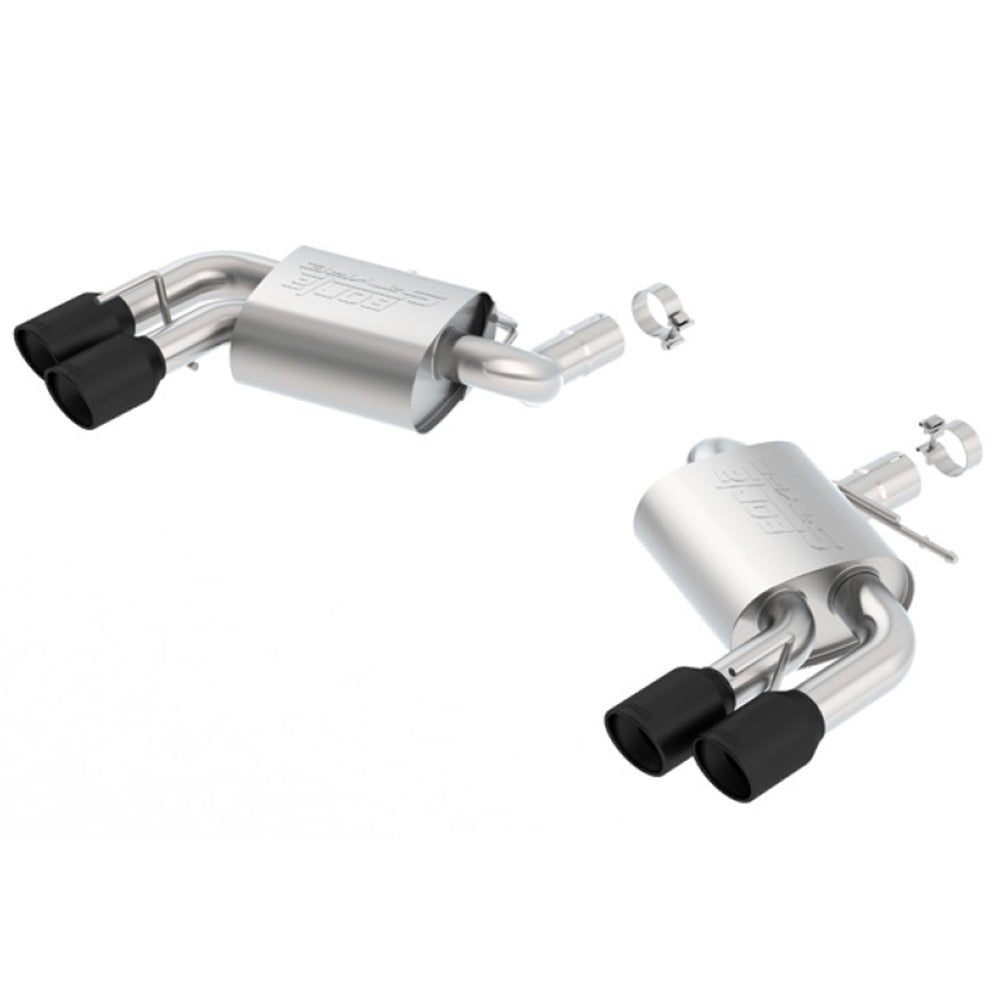 Borla 2016-2017 Chevrolet Camaro SS AT/MT S-Type Rear Section Exhaust w/o Dual Mode Ceramic Black 11920CB