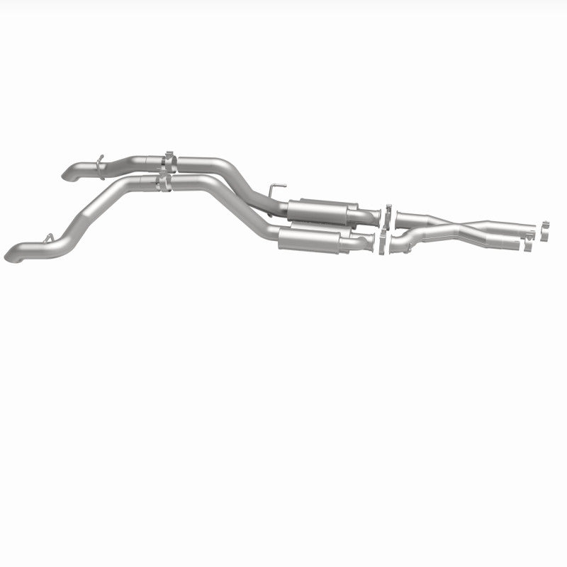 MagnaFlow Cat-Back 2021 Jeep Wrangler 6.4L Rock Crawler Series Dual Exit Stainless Exhaust