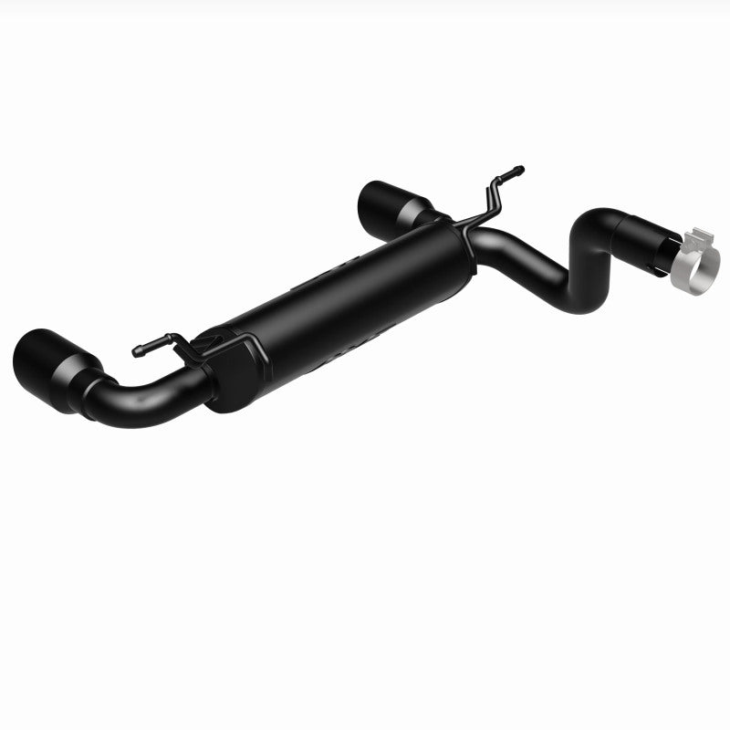 MagnaFlow 2018+ Jeep Wrangler 3.6L Dual Black Tip Axle-Back Exhaust