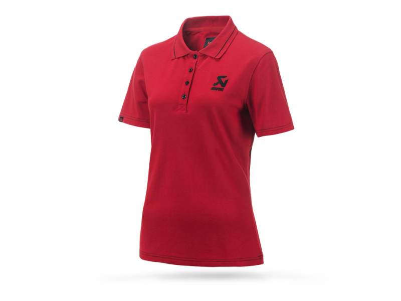 Akrapovic Corpo Polo Red Womens - 2XL