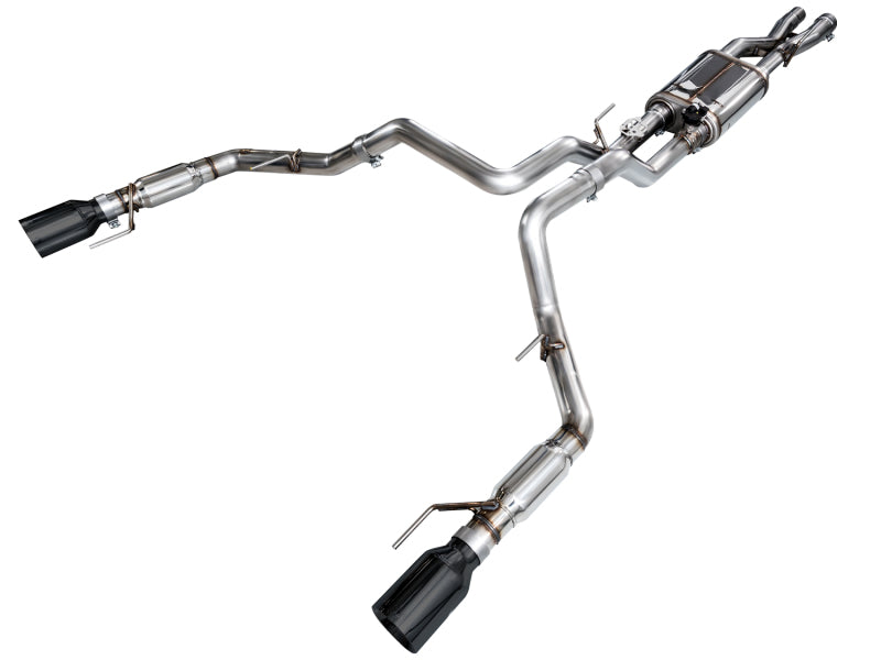 AWE Gen 3 Ford Raptor SwitchPath Exhaust - Diamond Black Tips