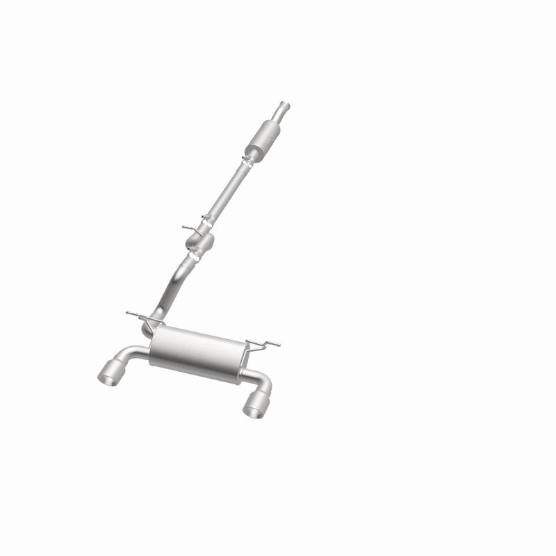 MagnaFlow 2018+ Jeep Wrangler 3.6L 409 SS Dual Split Rear Exit Polished Tips Cat-Back Exhaust
