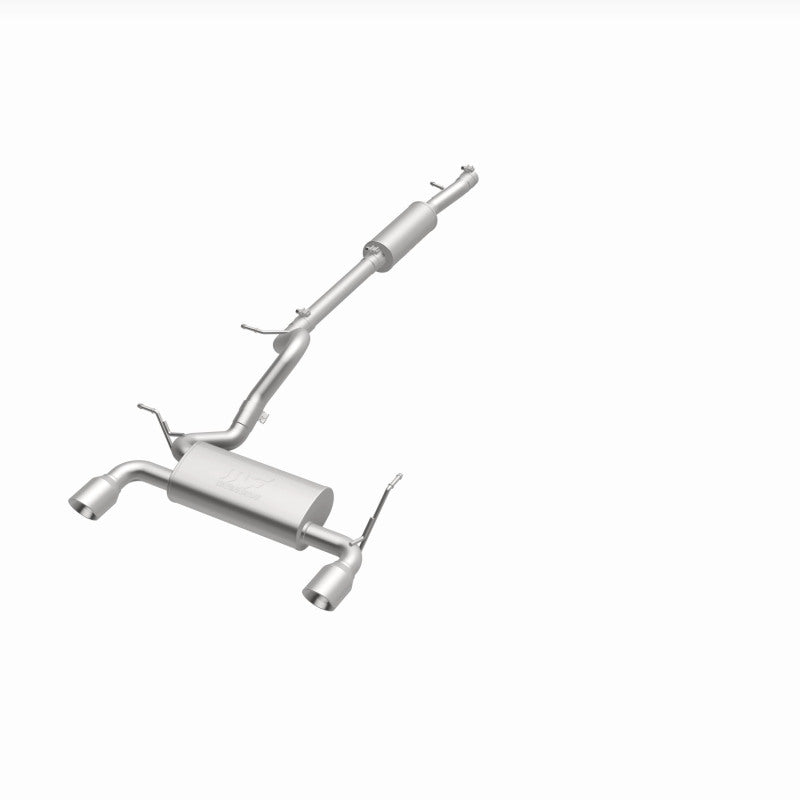 MagnaFlow Cat-Back 12-16 Jeep Wrangler GT 3.6L V6 Black Tips