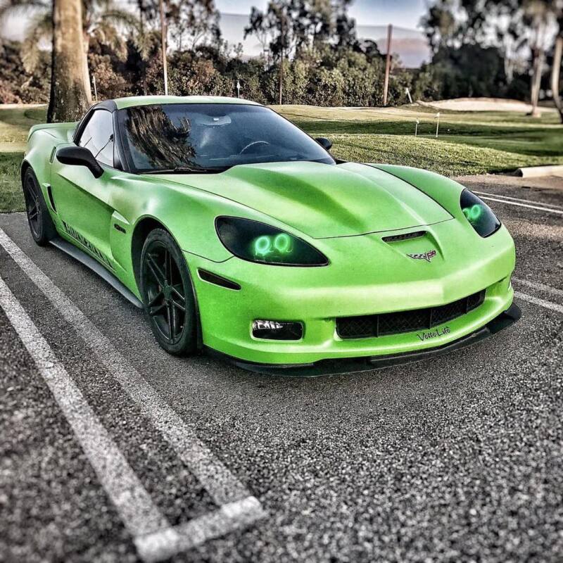Oracle Chevrolet Corvette C6 05-13 Halo Kit - ColorSHIFT w/ Simple Controller