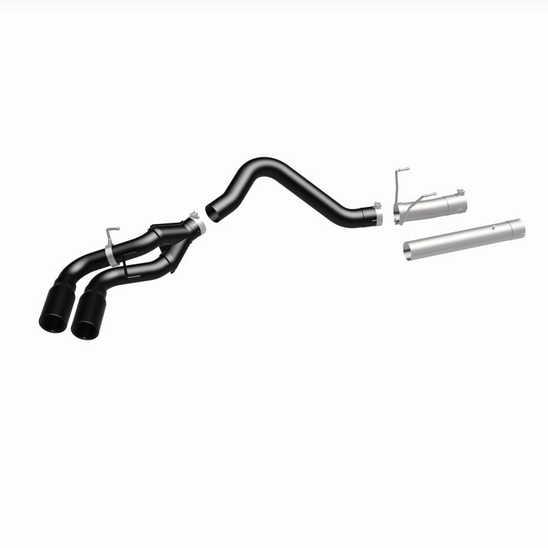 MagnaFlow 07-17 Dodge Ram 2500/3500 6.7L DPF-Back Black 4in Dual Single Passenger Side Rear Exit