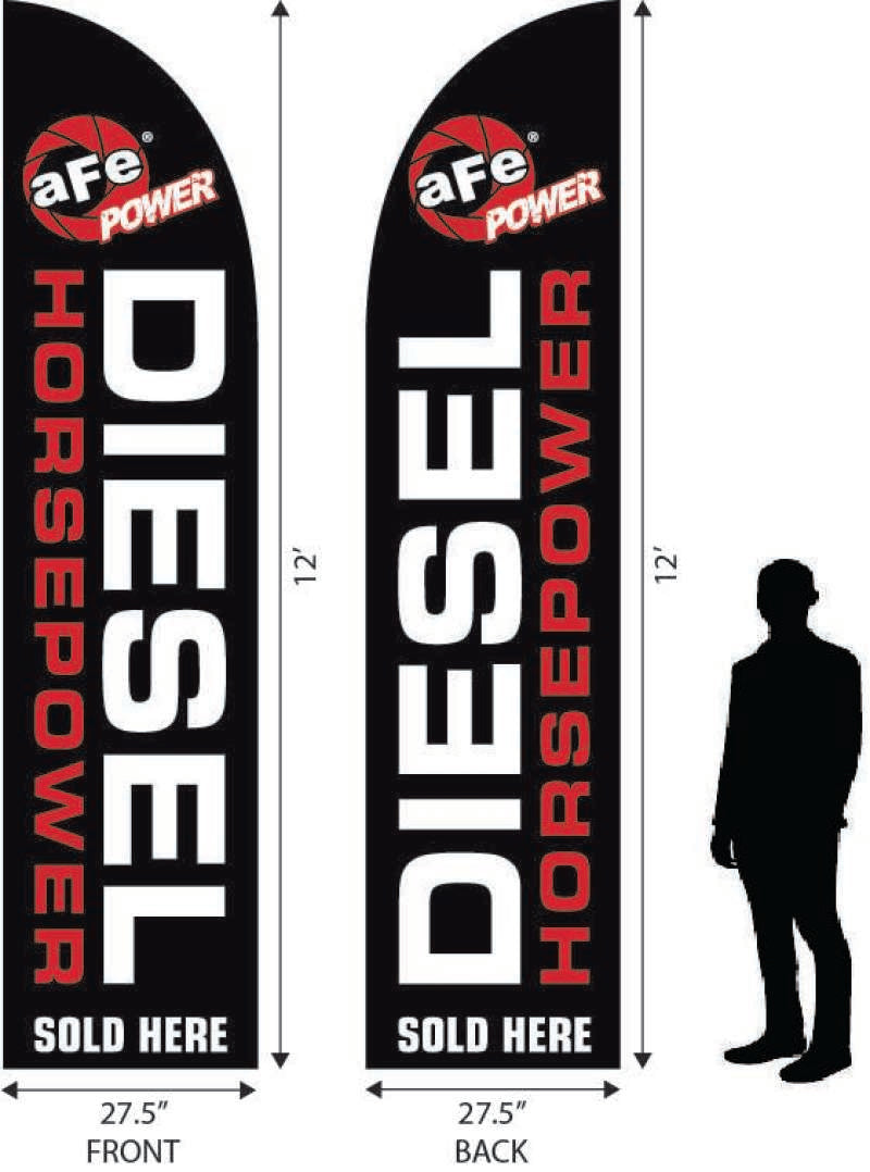 aFe Diesel Horsepower Sold Here 12ft x 2.5ft Banner