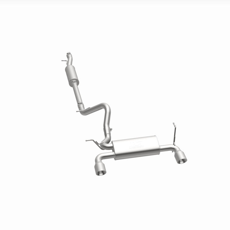MagnaFlow Cat-Back 12-16 Jeep Wrangler GT 3.6L V6 Black Tips