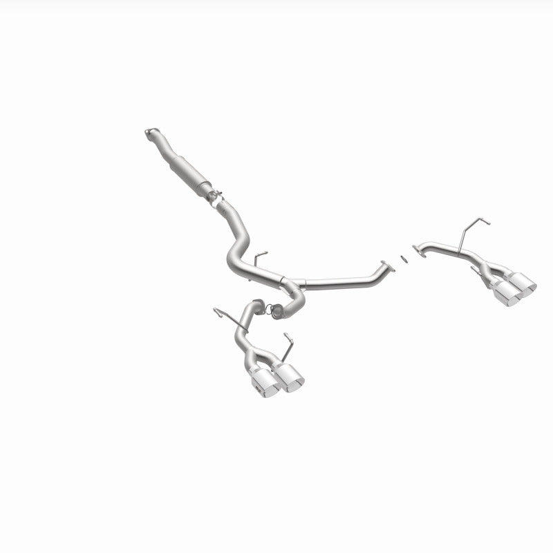 MagnaFlow SYS Cat-Back 15-17 Subaru WRX Sti 2.5L Polished 3in Tips