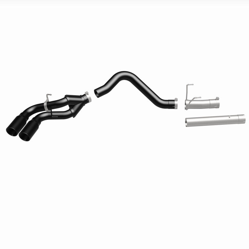 MagnaFlow 07-17 Dodge Ram 2500/3500 6.7L DPF-Back Black 4in Dual Single Passenger Side Rear Exit