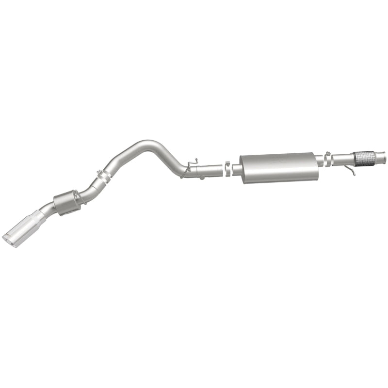 MagnaFlow MF Series SS Cat-Back Exhaust Single Passenger Side Rear Exit 2015 Cadillac Escalade