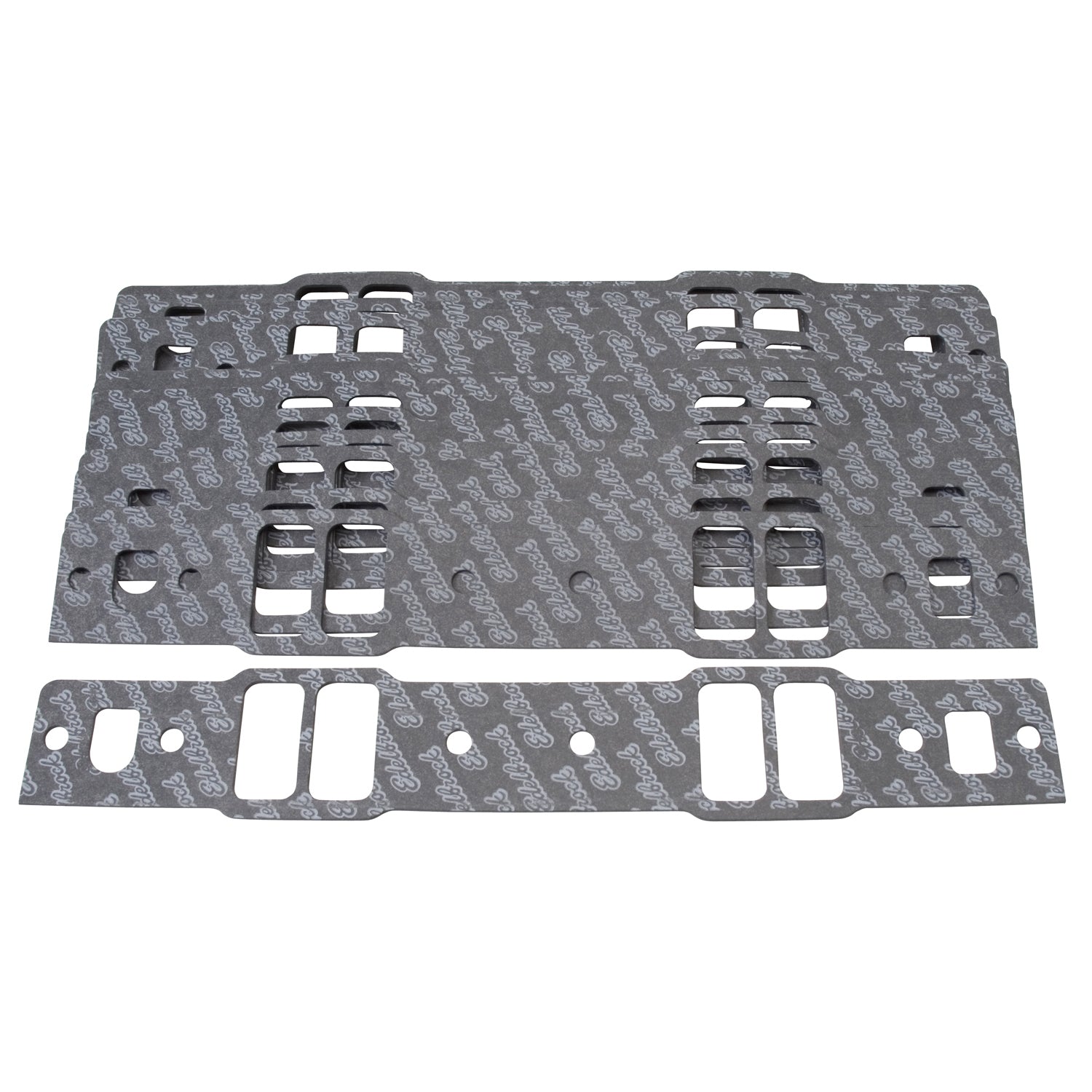 Edelbrock Small-Block Chevy intake man. gasket set. (PKG OF 10 SETS) .060 Thick
