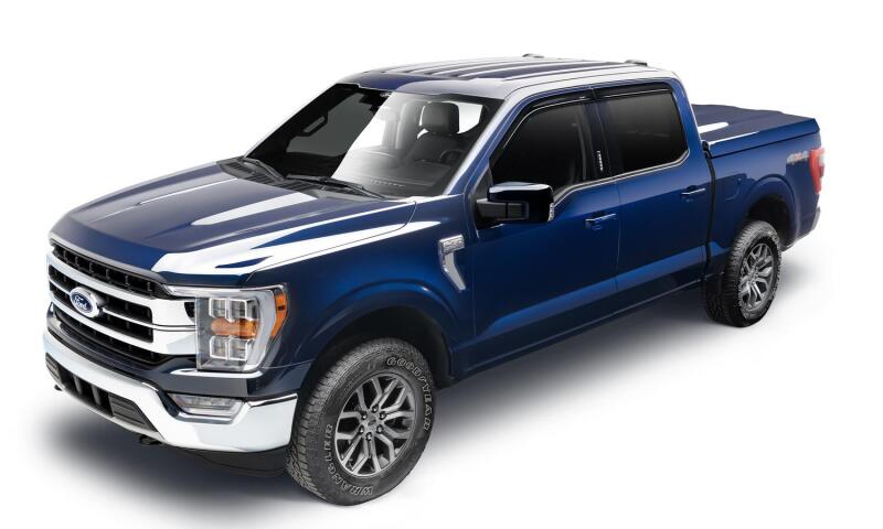 Husky Liners 15-24 Ford F-150 (Incl. Raptor/Lightning) Ventvisor Low Profile (4pc) - Smoke