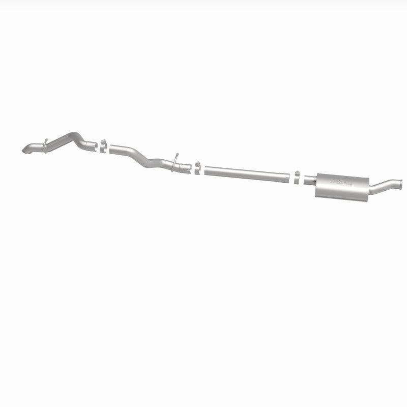 MagnaFlow 2018+ Jeep Wrangler 3.6L SS Driver Side Rear Exit w/o Tip Cat-Back Exhaust