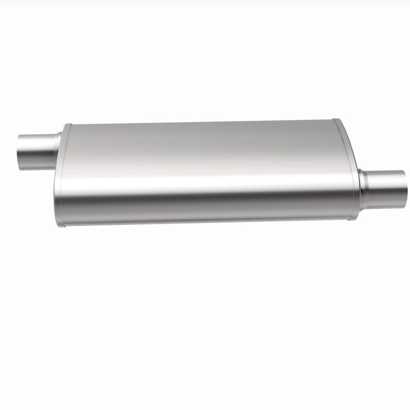 MagnaFlow Muffler Trb SS 4X9 18 2.5/2.5