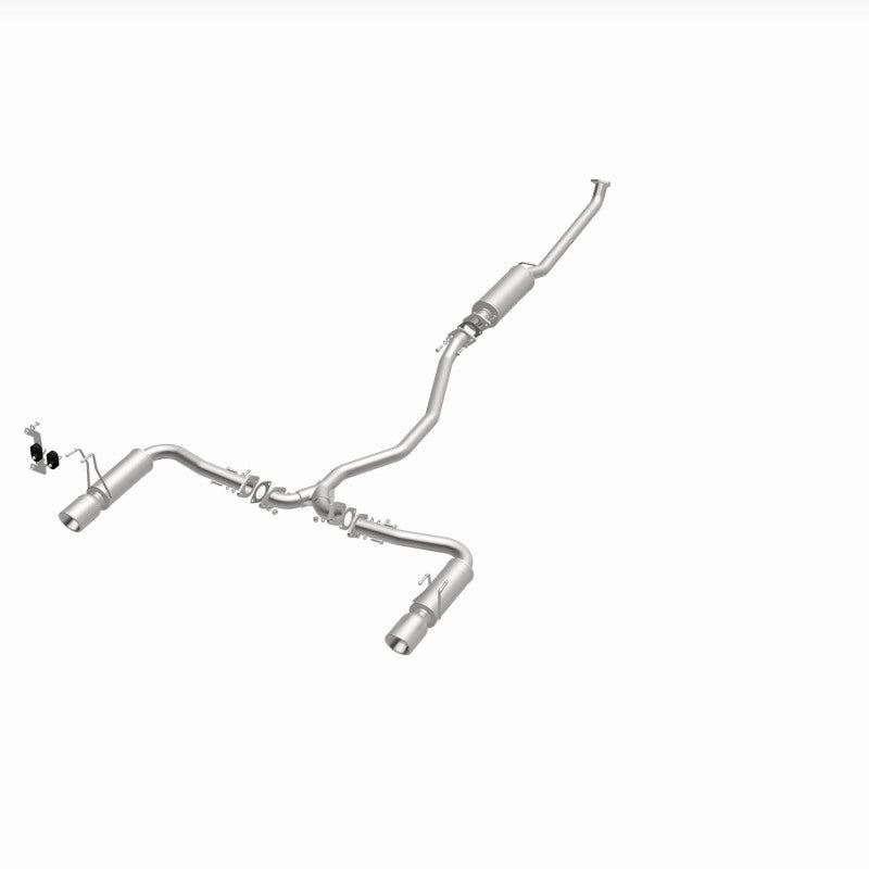 MagnaFlow 16-18 Honda Civic L4 2.0L Street Series Cat-Back Exhaust w/ Polished Tips