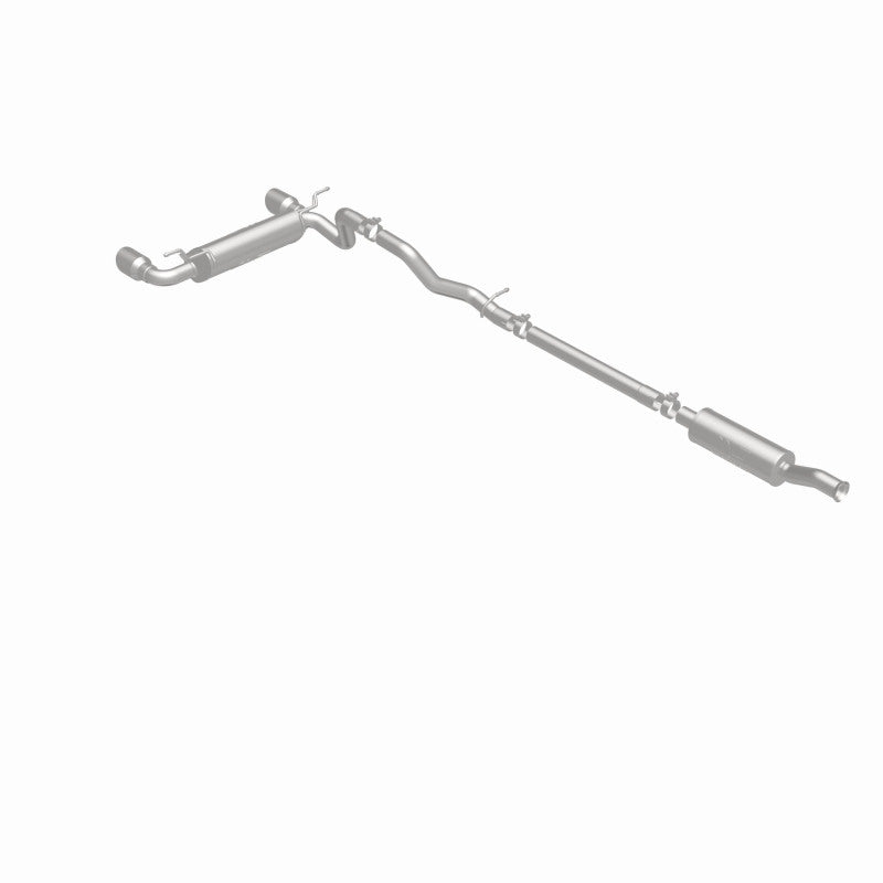 MagnaFlow 2018+ Jeep Wrangler 3.6L 409 SS Dual Split Rear Exit Polished Tips Cat-Back Exhaust