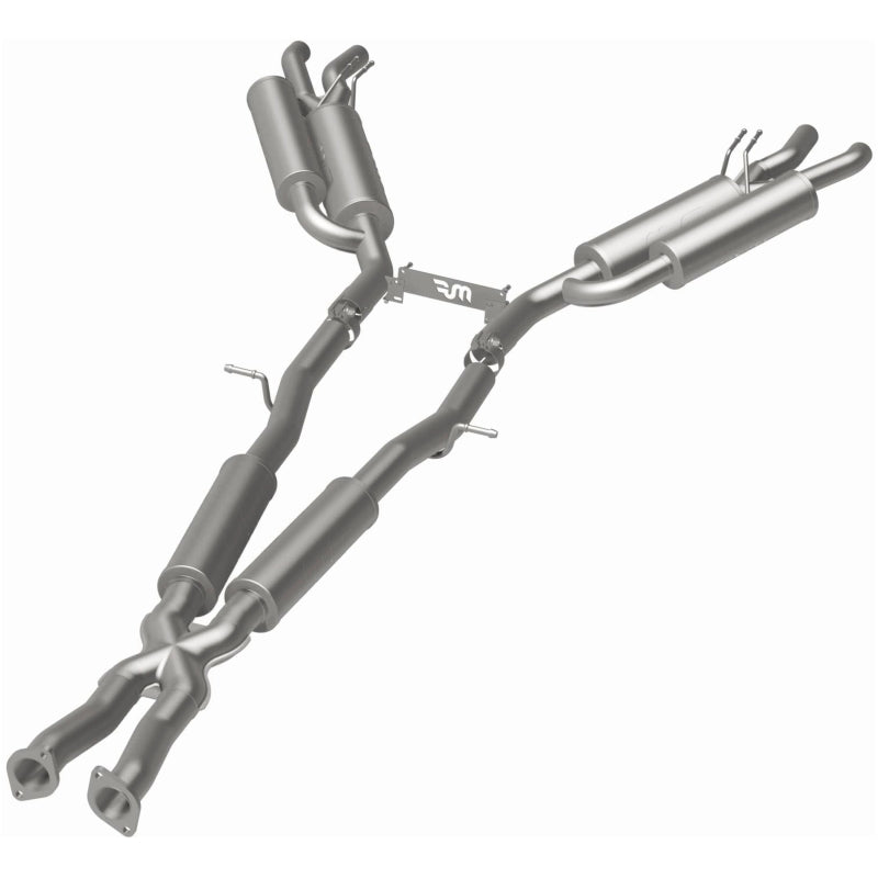 MagnaFlow 2018 Kia Stinger V6 3.3L (Reuse Fascia Tips) Stainless Cat Back Perf Exhaust