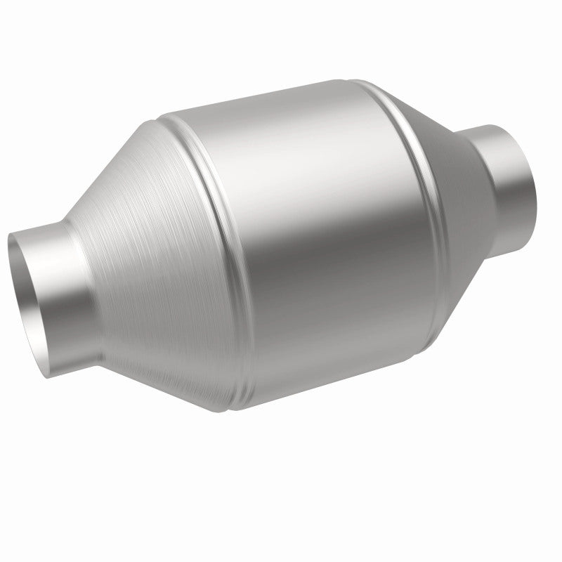 MagnaFlow Conv Univ 2.25in Inlet/Outlet Center/Center Round 3in Body L x 5in W x 8.75in Overall L