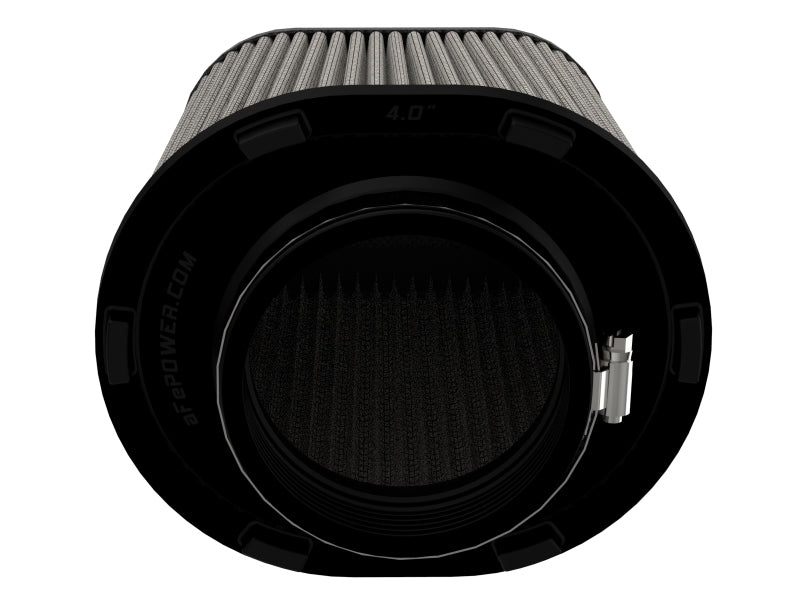 aFe Track Series Intake Pro DRY S Air Filter 4IN F x (7-3/4 x 6-1/2)IN B x (5-3/4 x 3-3/4)IN T x 7IN