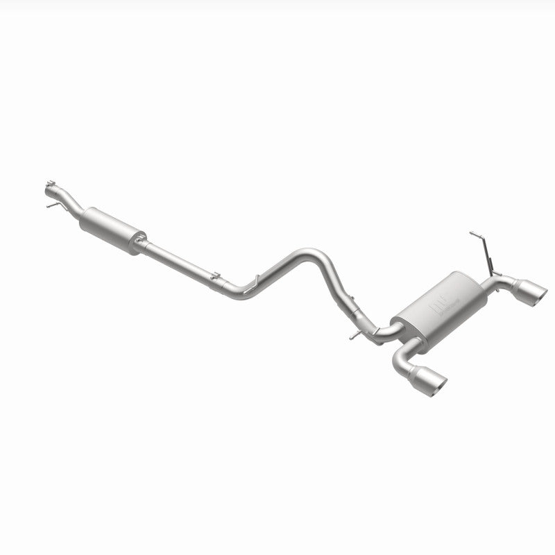 MagnaFlow Cat-Back 12-16 Jeep Wrangler GT 3.6L V6 Black Tips