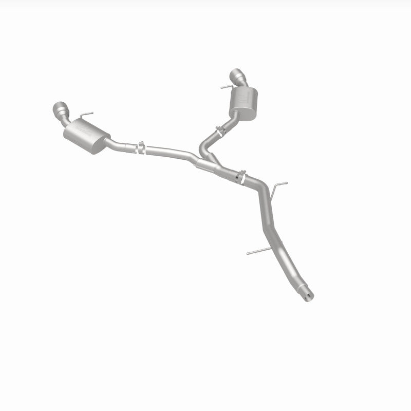 MagnaFlow 18-19 Audi A5 Dual Exit Polished Stainless CatBack Exhaust - 3in Main Piping Diameter