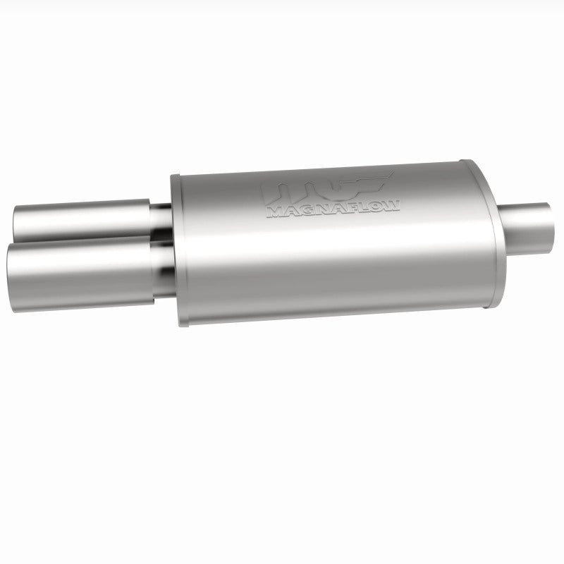 MagnaFlow Muffler W/Tip Mag SS 14X5X8 2.25/3