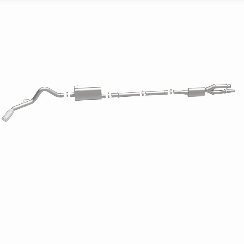 MagnaFlow 2020 Ford F250/F350 3.5in Street Series Cat-Back Exhaust Rear Passenger Exit-Polished Tip