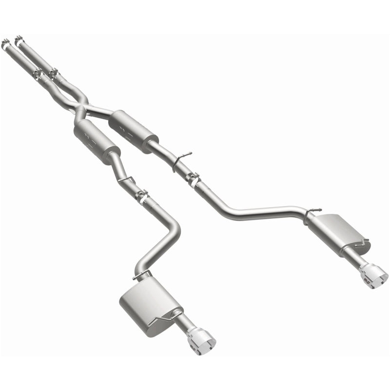 MagnaFlow 19-20 Dodge Charger GT 3.6L V6 Dual Exit Polished Tip Street Series Cat-Back Exhaust