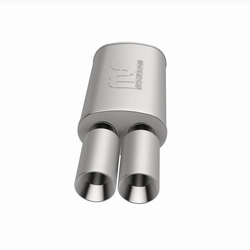 MagnaFlow Muffler W/Tip Mag SS 14X5X8 2.25/3.