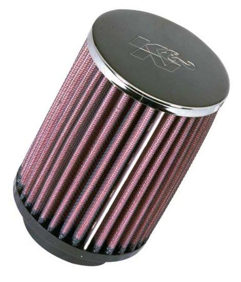 K&N Filter Universal Rubber Filter 10 Degree Flange Angle 4in OD x 2.75in Flange ID x 7in H
