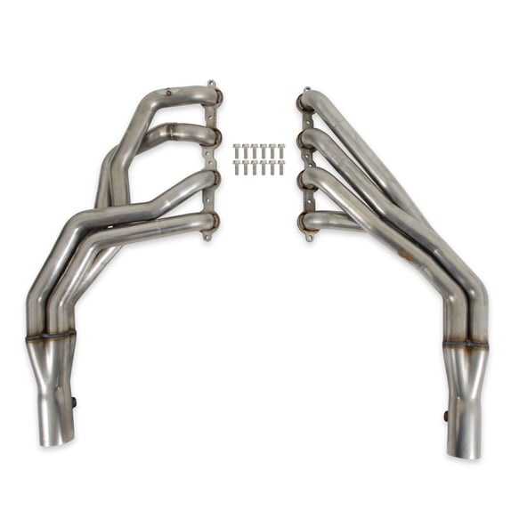 Hooker Blackheart Long Tube Header - Stainless LS Swap Header