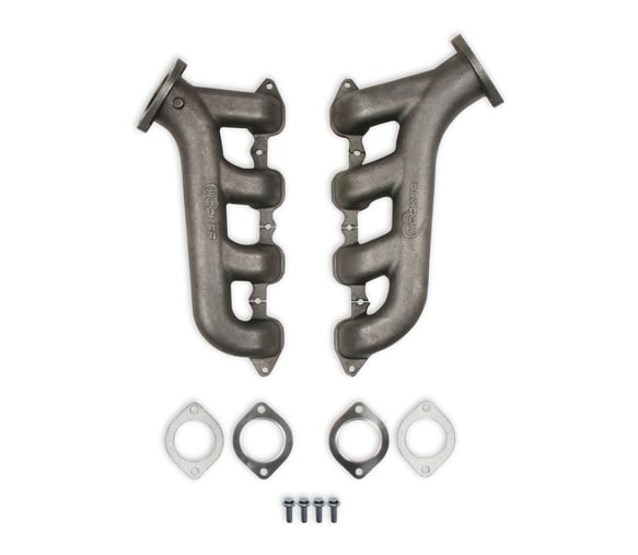 Hooker BlackHeart LT Swap Exhaust Manifolds - Natural Cast Finish