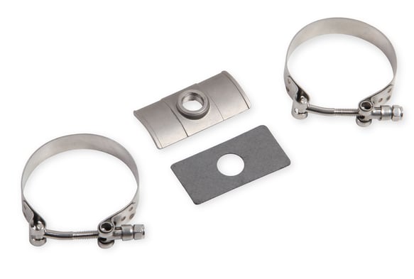 Hooker BlackHeart Oxygen Sensor O2 Bung 2.5" Clamp-On Style