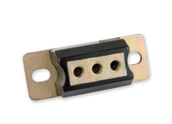 Hooker BlackHeart Polyurethane Transmission Mount - Black