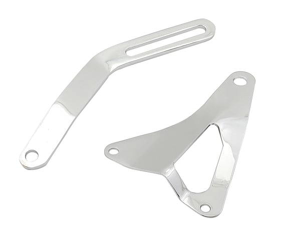 Mr. Gasket Alternator Bracket - Chrome