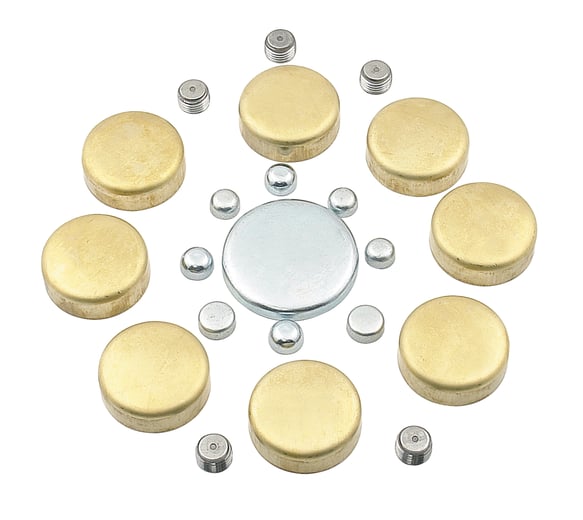 Mr. Gasket Brass Freeze Plug Kit