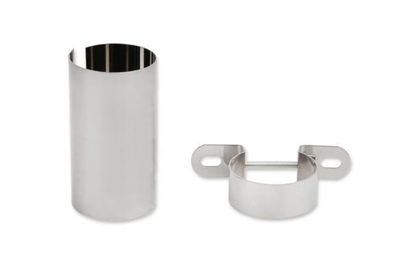 Mr. Gasket Chrome Coil Holder Bracket with Bolt - Horizontal Mount