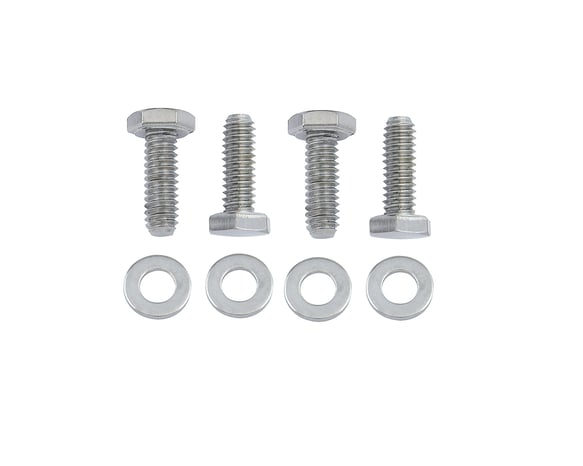 Mr. Gasket Chrome Valve Cover Bolts - Hex Head