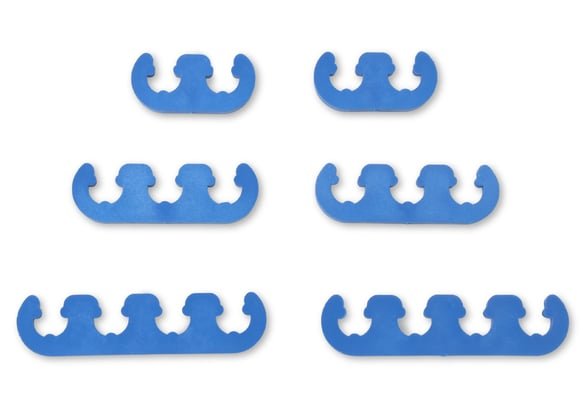 Mr. Gasket Plastic Wire Separator-Blue