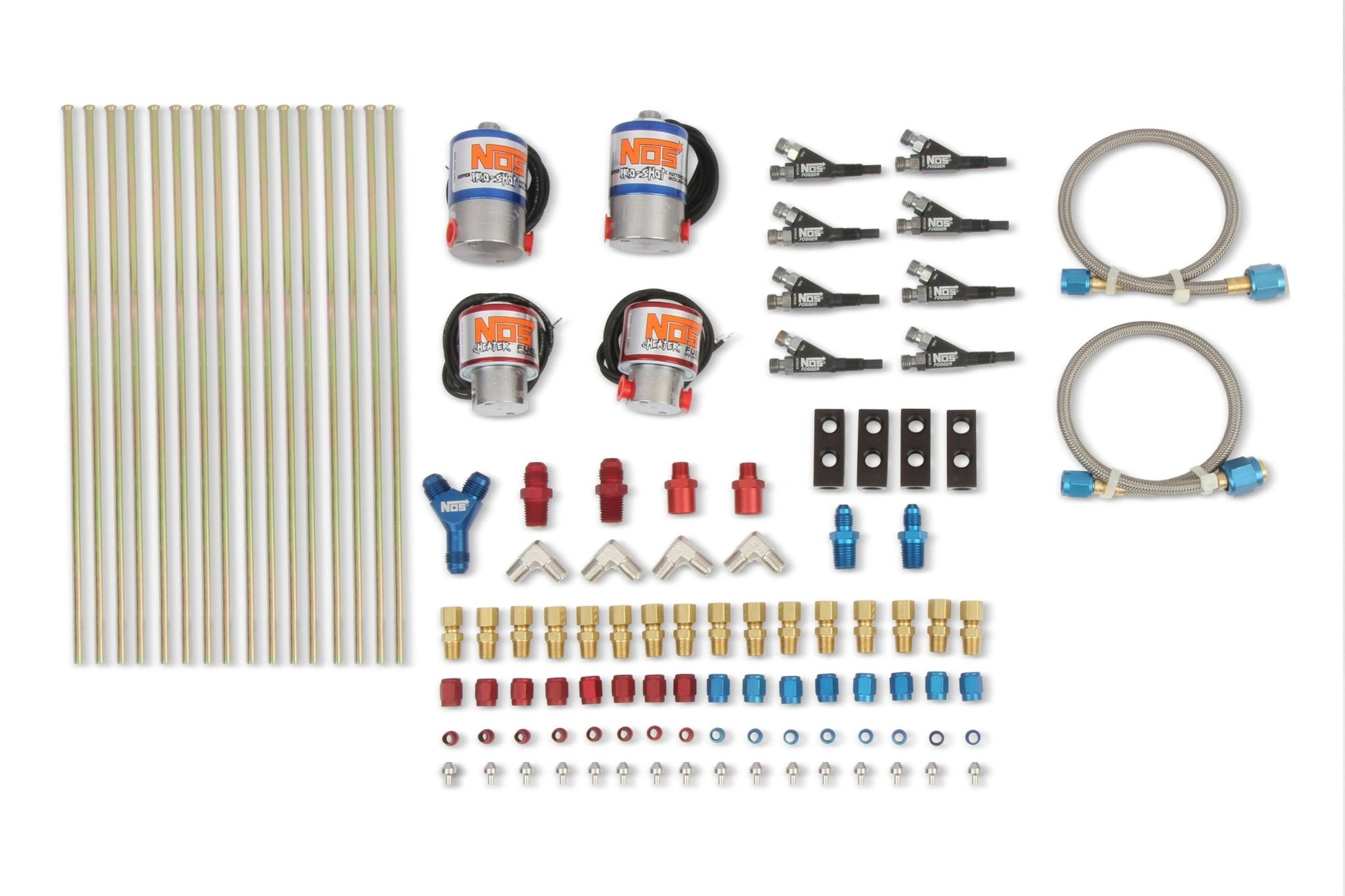 NOS Custom Nitrous Plumbing Kit Pro-Shot Fogger