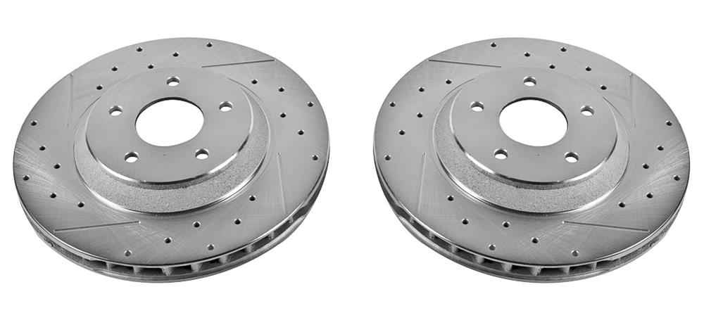 PowerStop Evolution Drilled and Slotted Rotors for 1988-1996 CORVETTE - AR-8246XPR