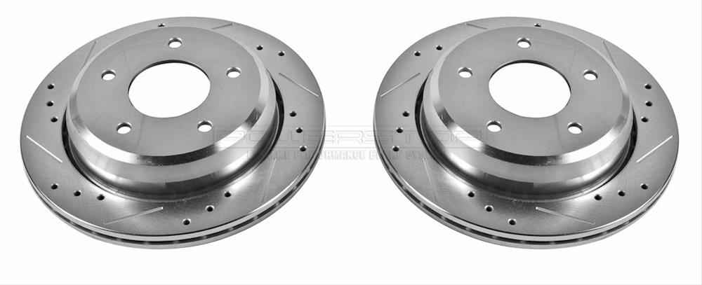 PowerStop Evolution Drilled and Slotted Rotors for 1994-1996 CAPRICE, IMPALA - AR-8253XPR