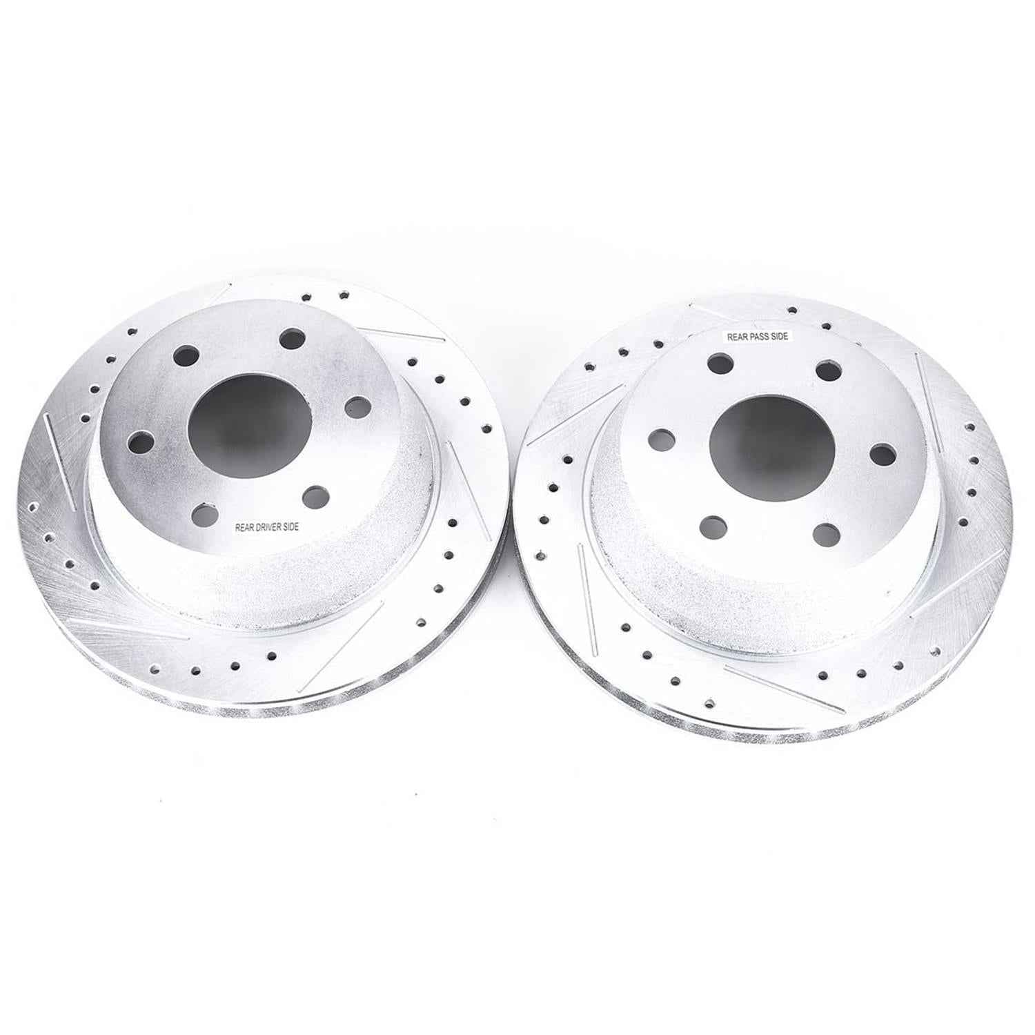 PowerStop Evolution Drilled and Slotted Rotors AR-8645XPR