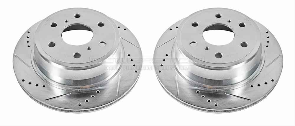 PowerStop Evolution Drilled and Slotted Rotors AR-8658XPR