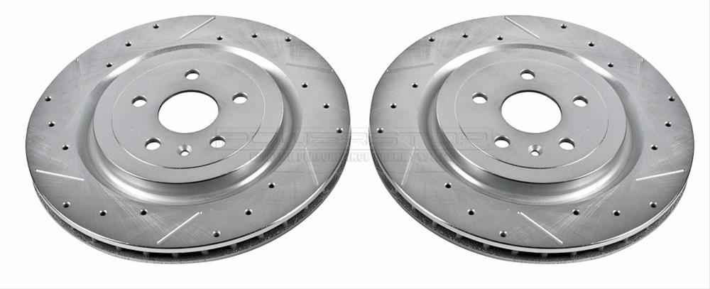 PowerStop Evolution Drilled and Slotted Rotors for 2010-2024 CAMARO, 2009-2019 CTS - AR-8681XPR