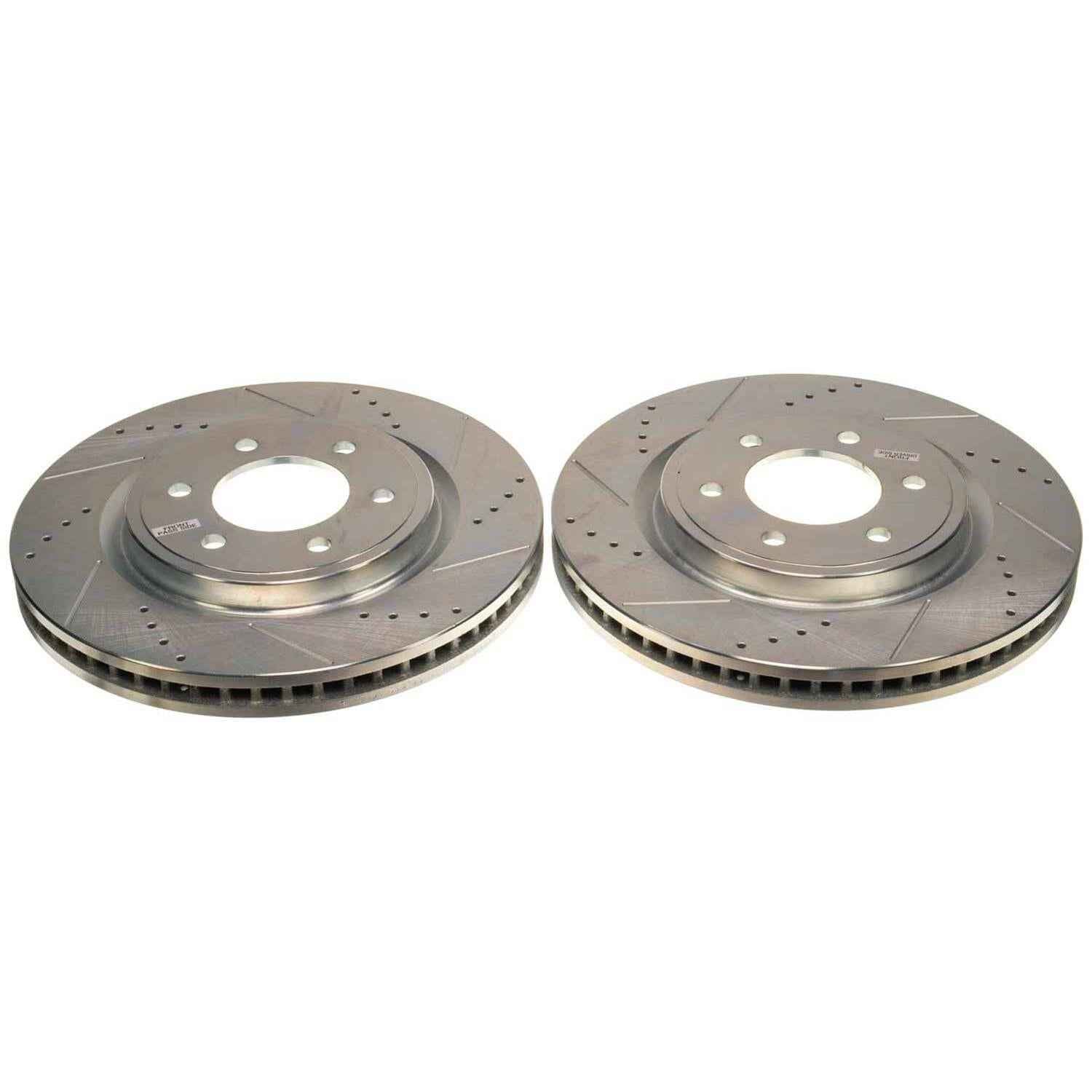 PowerStop Evolution Drilled and Slotted Rotors AR85207XPR