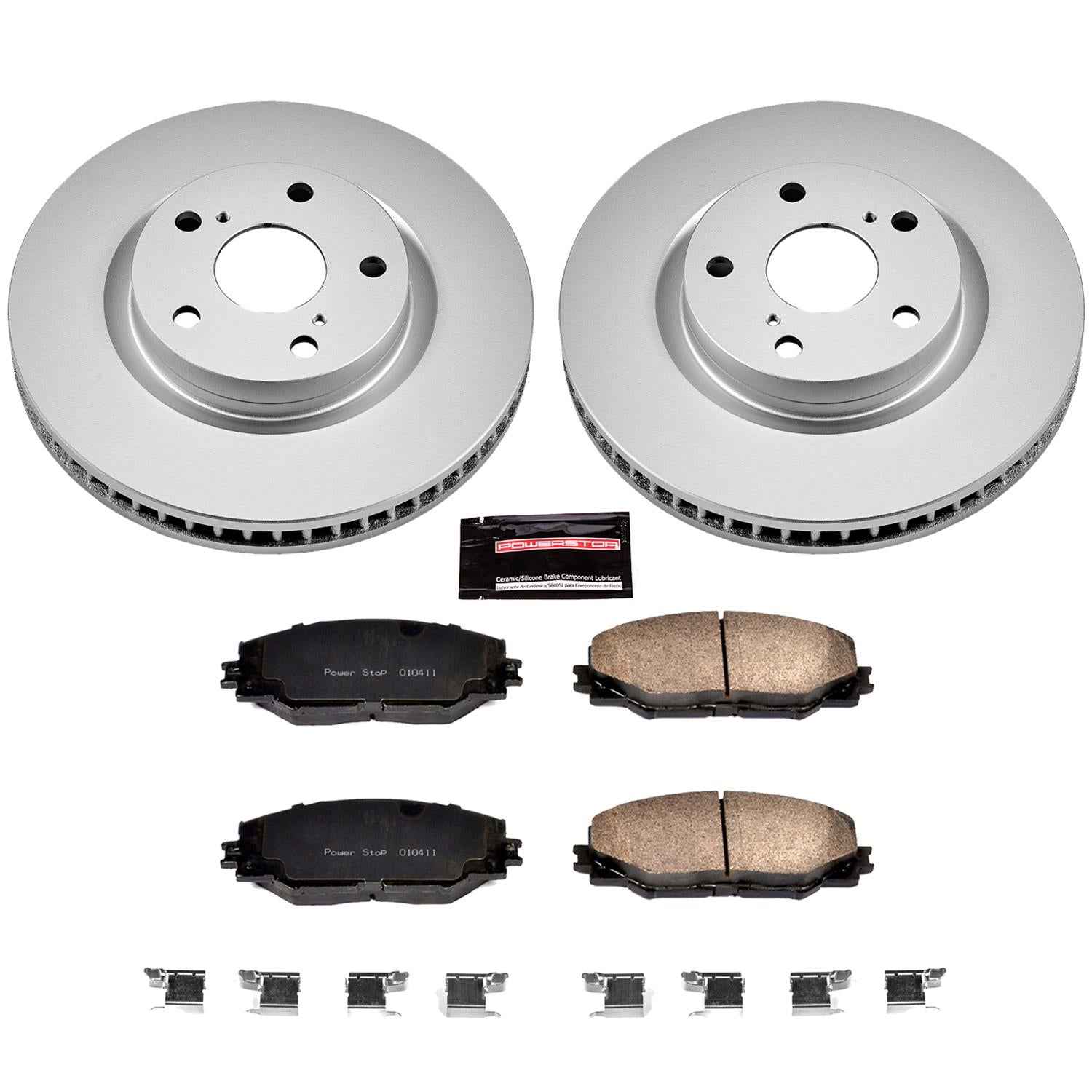 PowerStop Z17 Evolution Plus GEOMET Coated Brake Kits CRK3054