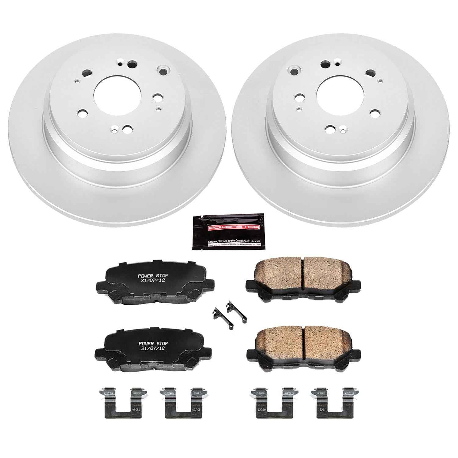 PowerStop Z17 Evolution Plus GEOMET Coated Brake Kits CRK4685