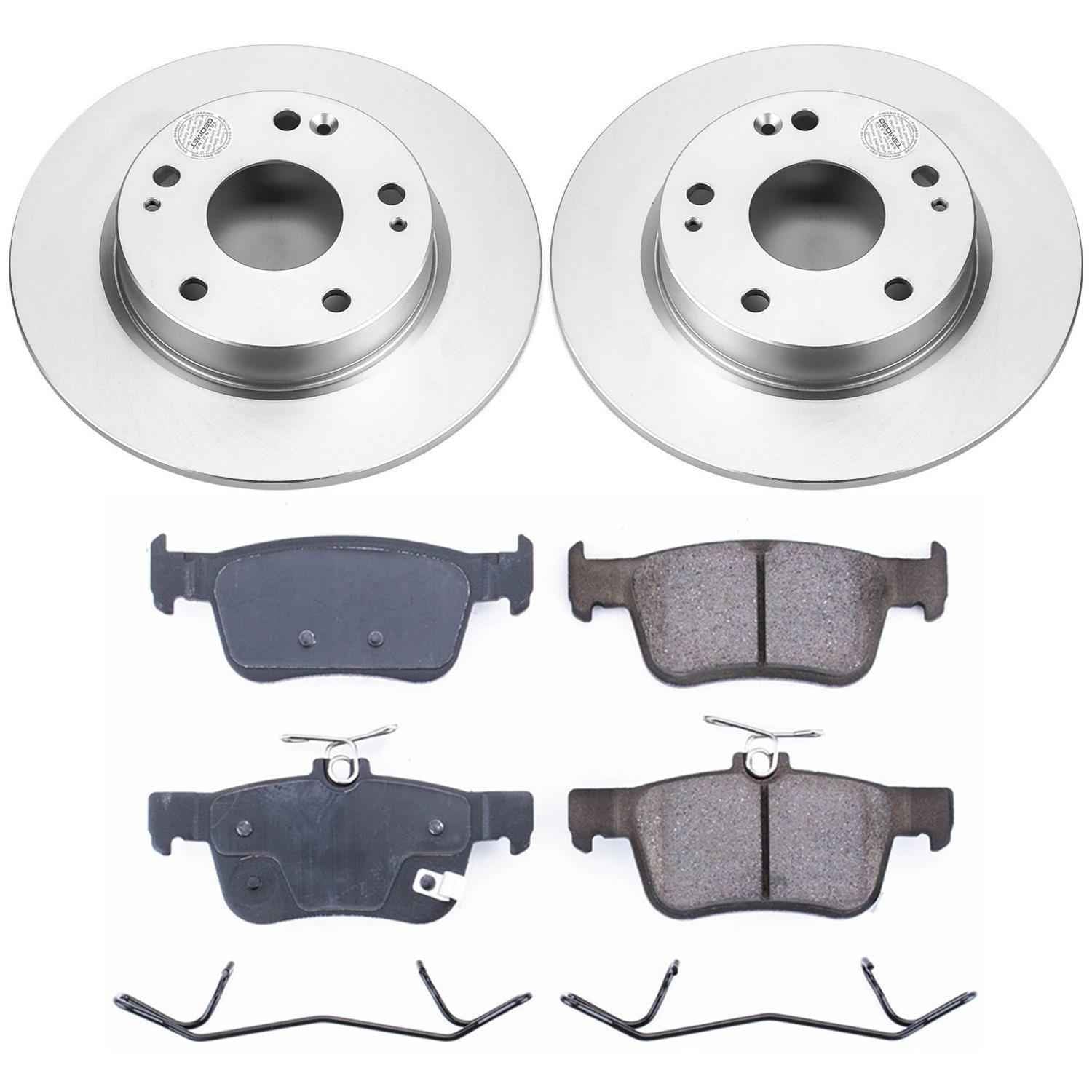 PowerStop Z17 Evolution Plus GEOMET Coated Brake Kits for 2016-2021 CIVIC - CRK7725