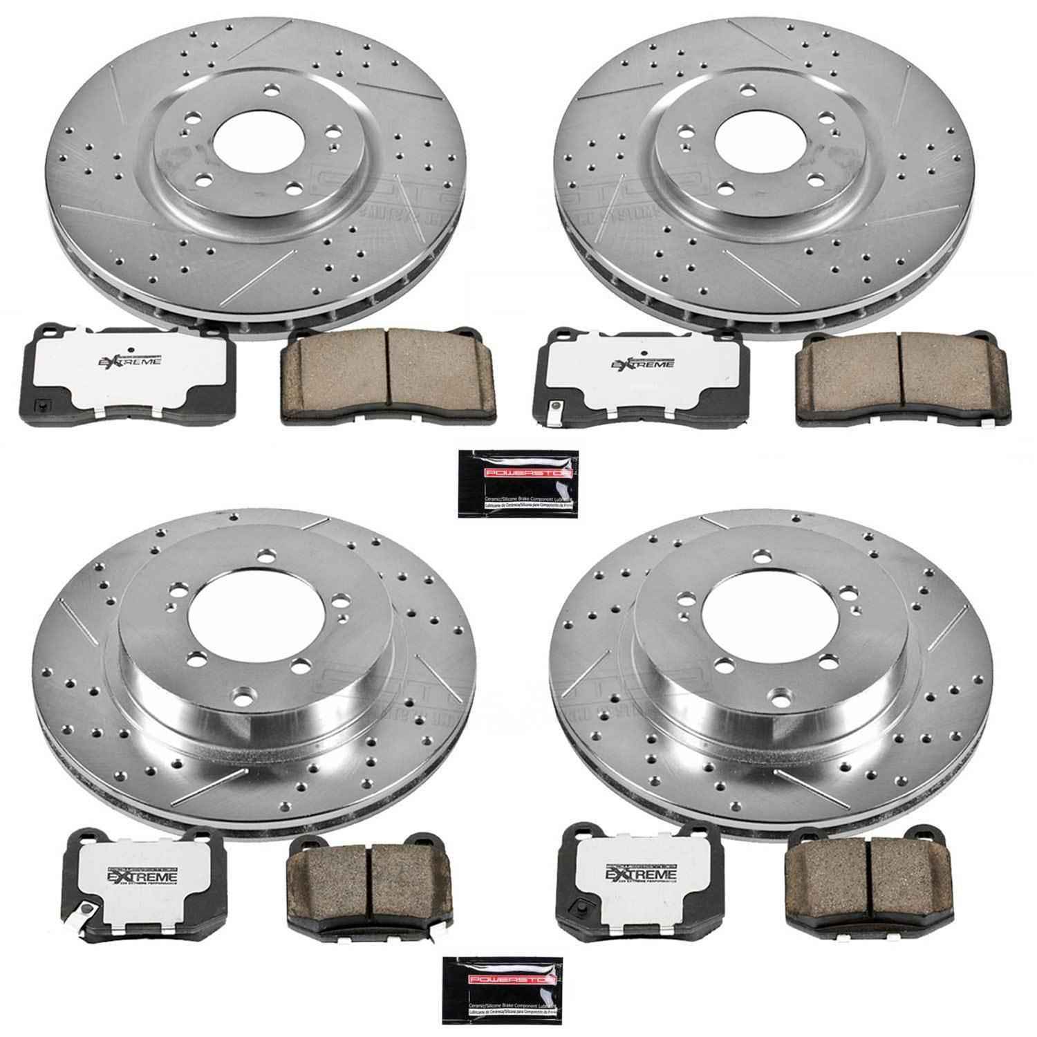 PowerStop Z26 Street Warrior Brake Upgrade Kits for 2003-2006 LANCER - K108-26